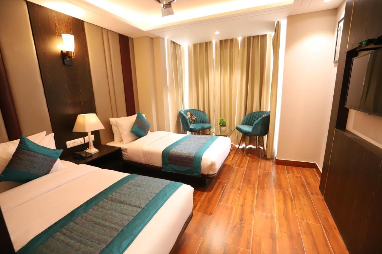 Hotel The Magic Tree - Paharganj Új-Delhi Kültér fotó