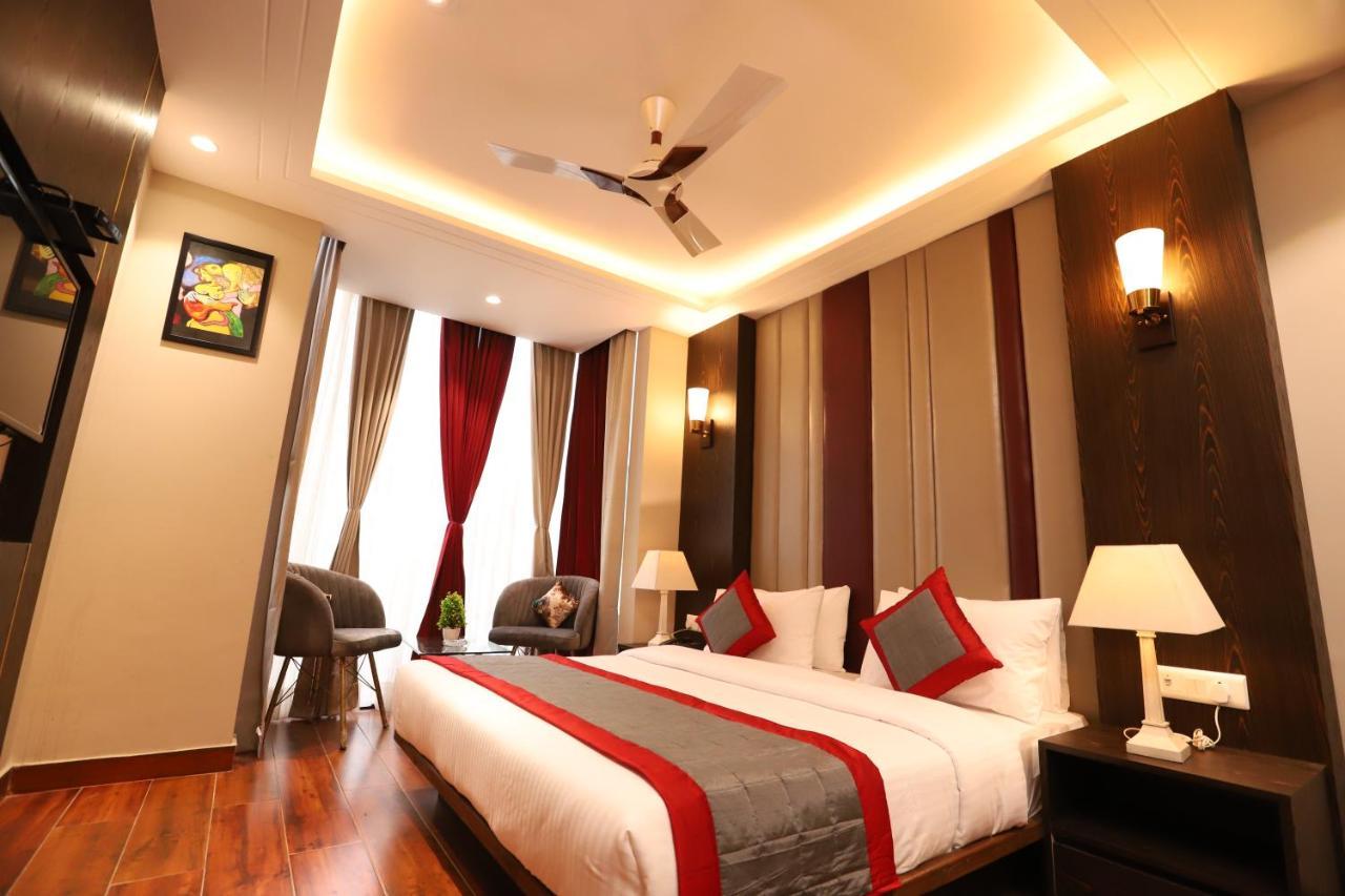 Hotel The Magic Tree - Paharganj Új-Delhi Kültér fotó