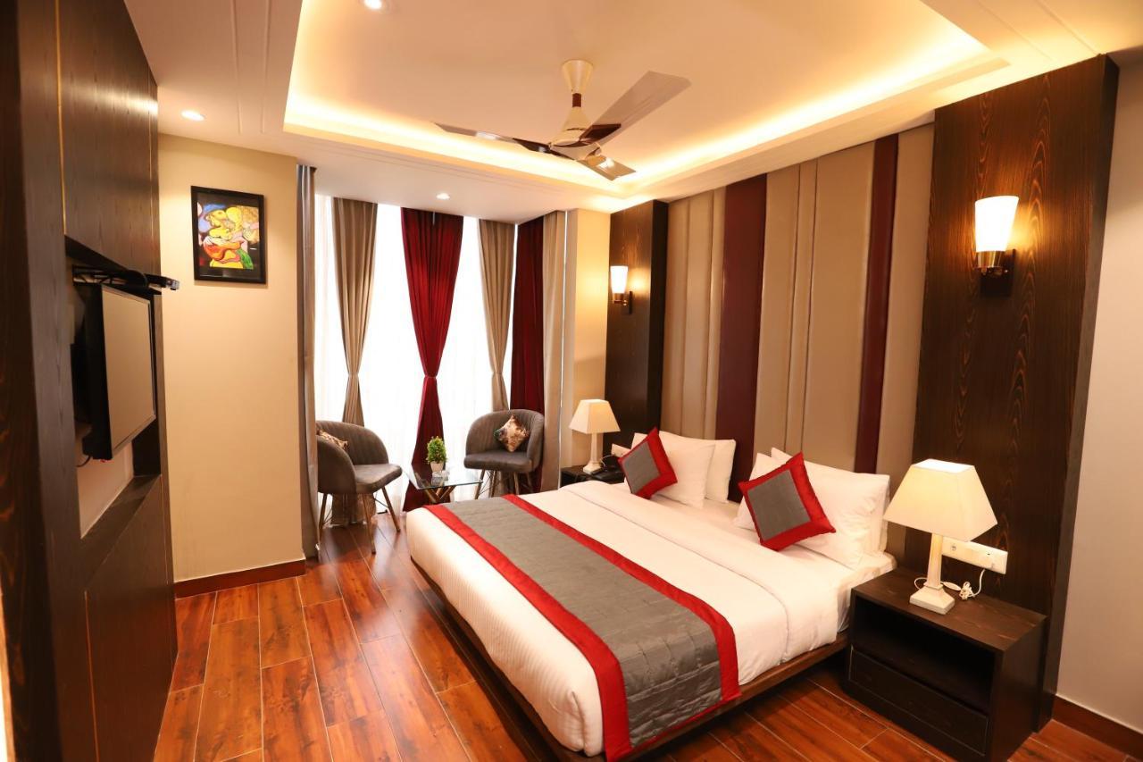 Hotel The Magic Tree - Paharganj Új-Delhi Kültér fotó