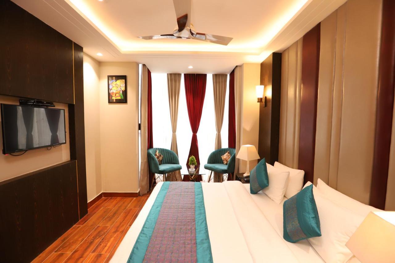 Hotel The Magic Tree - Paharganj Új-Delhi Kültér fotó