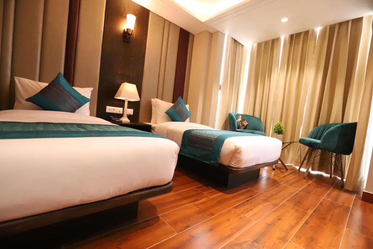 Hotel The Magic Tree - Paharganj Új-Delhi Kültér fotó