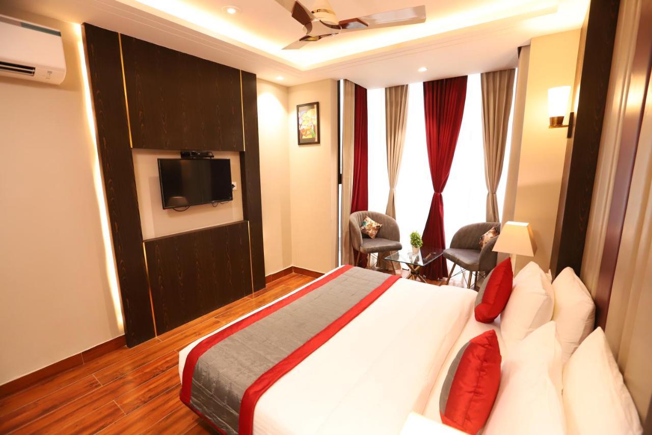Hotel The Magic Tree - Paharganj Új-Delhi Kültér fotó