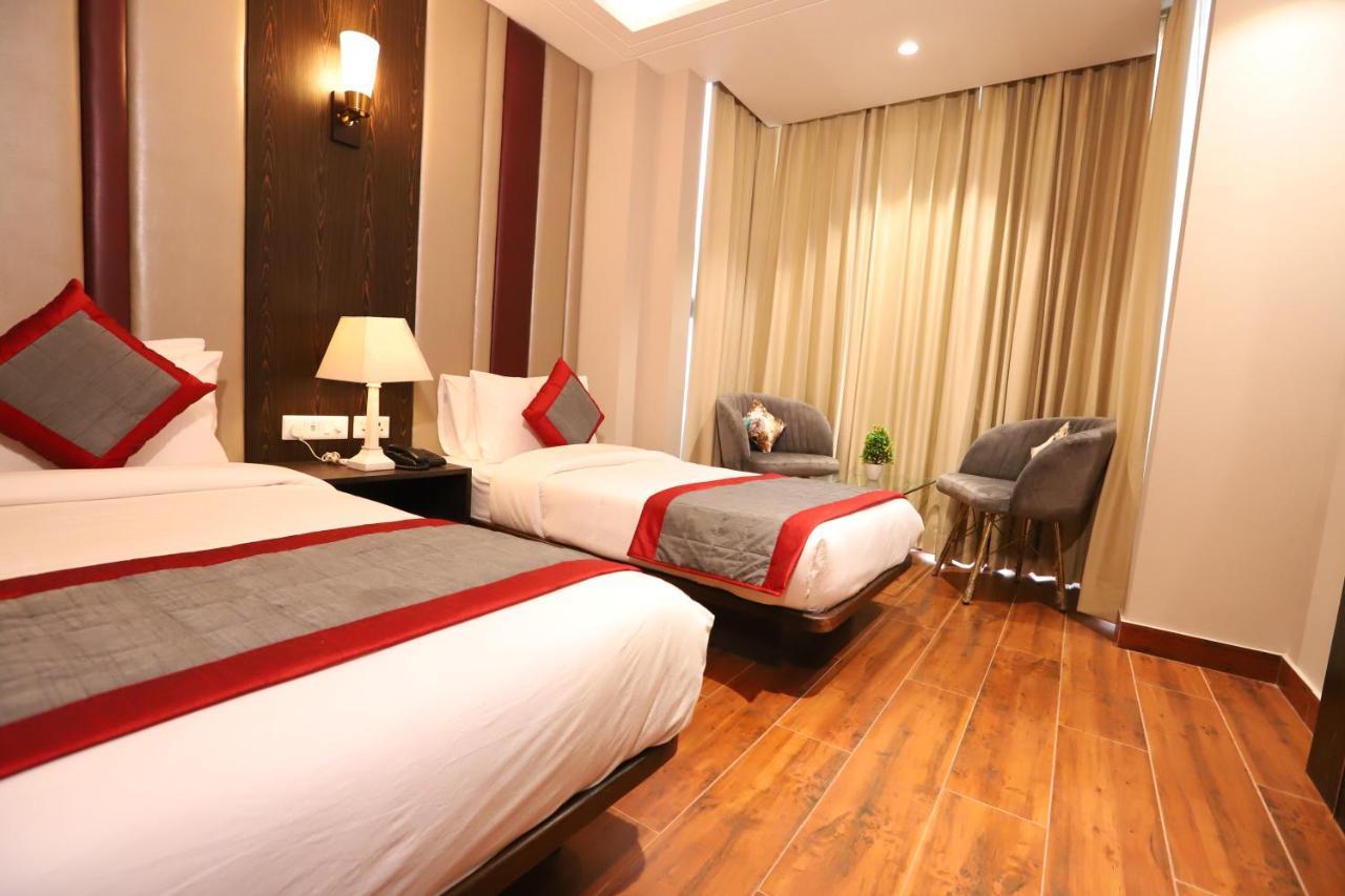 Hotel The Magic Tree - Paharganj Új-Delhi Kültér fotó